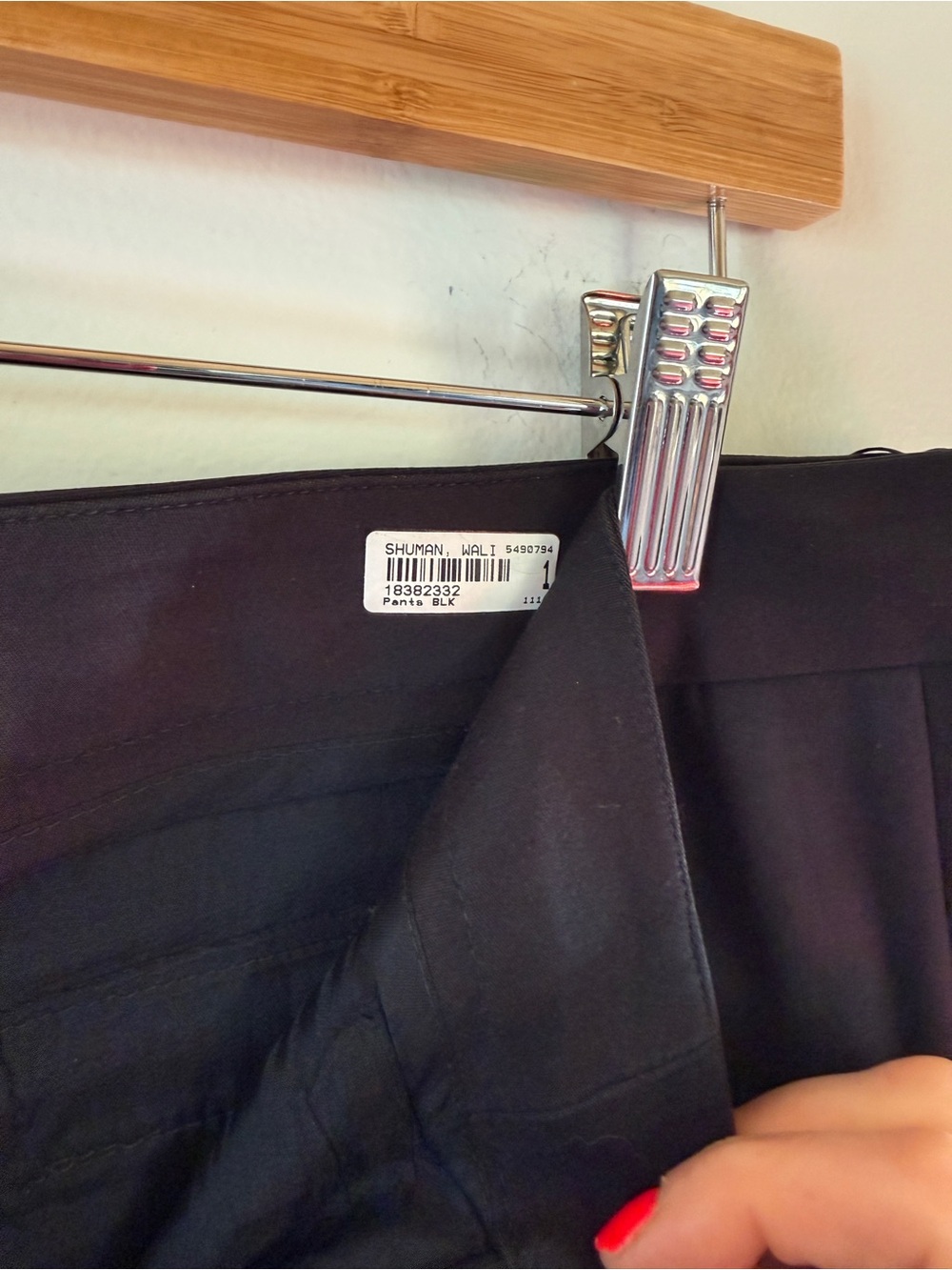 Anne Fontaine black trousers size 42 (10) - Picture 8 of 14